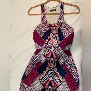 ReneeC brand patterned maxi dress size small